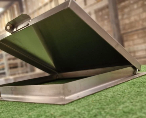 Disco de acero inxoidable cortado en plasma